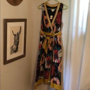 Anthropologie midi dress.